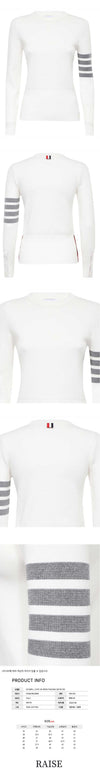 Thom Browne Diagonal Milano Stitch Knit FKA239A 00219 100 48463332 [P]
