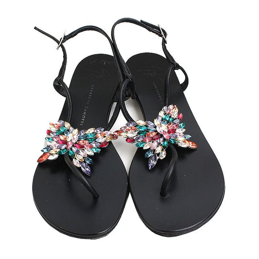GIUSEPPE ZANOTTI ジュゼッペ・ザノッティクリスタルサンダル 35.5 52782571