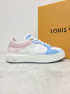 LOUIS VUITTON ブルーピンクモノグラムパステルハートチャームタイムアウト 52890995 [P]