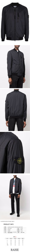 STONE ISLAND Skin Touch Nylon-TC Jacke Dunkelblau 761541331 V0020 52912323 [P]