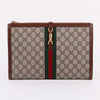 Gucci GG Canvas New Jackie 1961 Gold-tone Clutch Bag 647332 52951977 [P]
