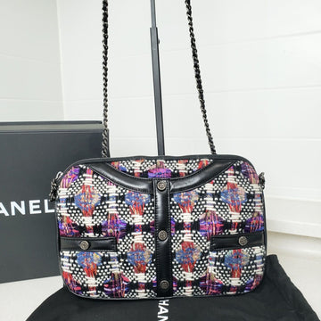 CHANEL Limited Edition Tweed Crossbody Bag A91386 151604005