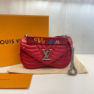 LOUIS VUITTON M51943 New Wave Flap Chain MM Rotem Crossbody 1064 53087059 [P]