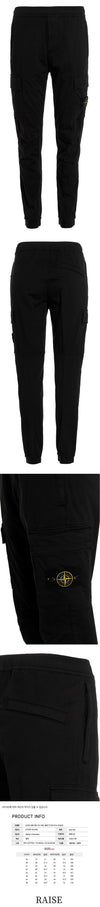 STONE ISLAND Cargo-Hose mit Wappen Schwarz V0029 771531314 53102518 [P]