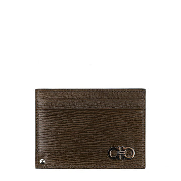 SALVATORE FERRAGAMO (66 A061 BROWN 0753610) Herren Kreditkartenetui 53181609