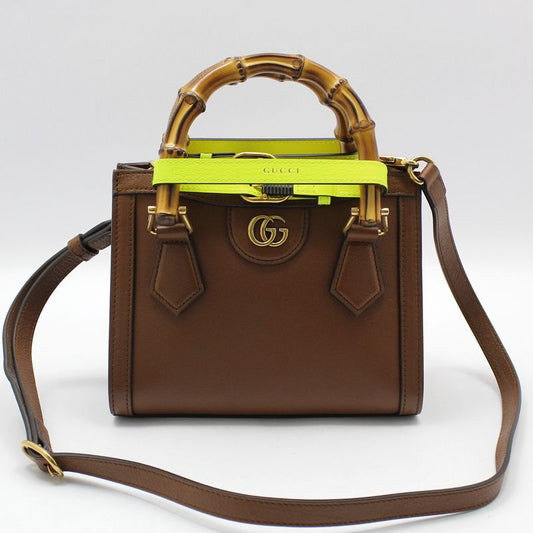 GUCCI 655661 GG マーモント バンブー ダイアナ ミニ ショルダーバッグ 53221924