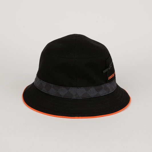 Louis Vuitton Damier Cotton Reversible Bucket Hat M 53385974