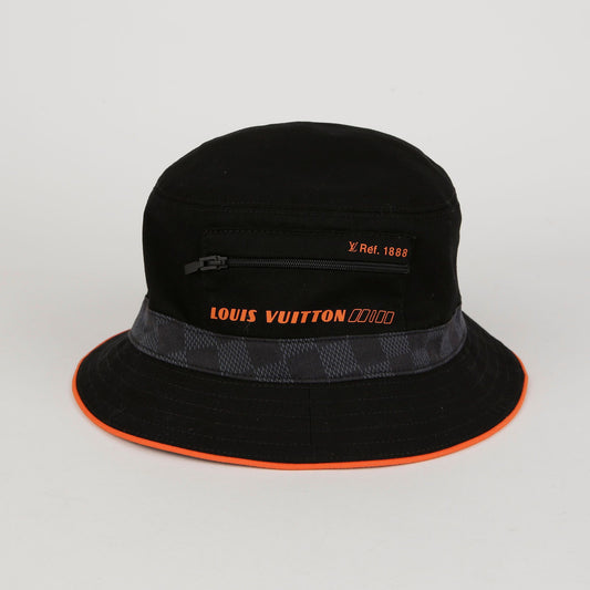 Louis Vuitton Damier Cotton Reversible Bucket Hat M 53385974