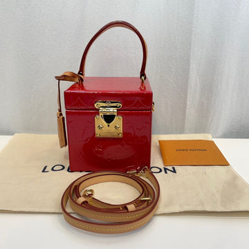 LOUIS VUITTON Blicker Box Bag Mini Crossbody in Vernis Red M52464 53730202 [P]