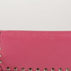VALENTINO PW2P0447 ピンク レザー ロックスタッド ストラップ 長財布 53626727 [P]