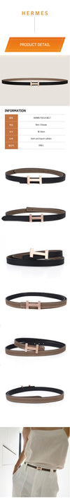 HERMES フォーカス リバーシブル レディース ベルト 18mm 53939699 [P]