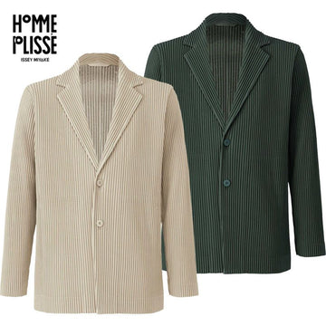 ISSEY MIYAKE HOMME PLISSE Tailored Pleated Jacket 53981511