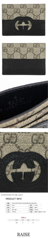 GUCCI GGカットアウトインターロッキングカードホルダー 701425 K9GSG 9769 54035315 [P]