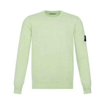 STONE ISLAND Wappen Crewneck Stricklightgreen 1015540B2 V0052 54035332