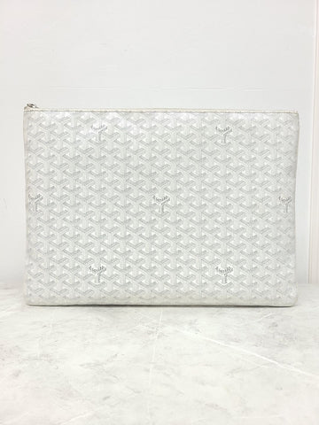 GOYARD Spezial Weiß Senna Clutchbag 54039184