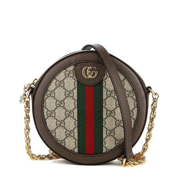 Gucci Ophidia Mini GG Round Crossbody Bag (A_550618 96I3B 8745) 54245389