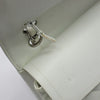 CHANEL A01112 White Caviar Silver Classic Medium Shoulder Bag 54253012 [P]
