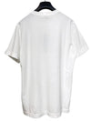 Stone Island Women's 761620147 White Round Short Sleeve 54355158 [P]