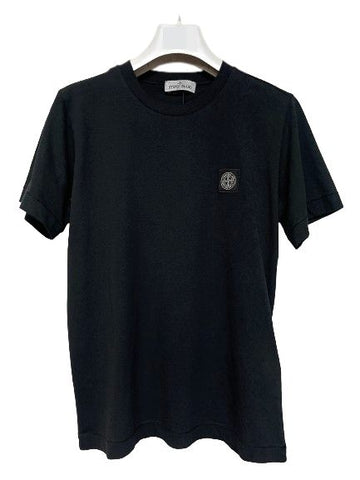 Stone Island Women 771620147 Black Round Short Sleeve 54374113