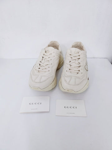 Gucci Riton Stripe Logo Men's Sneakers 6.5/260 54446573