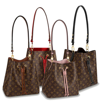 LOUIS VUITTON Neonoe Bucket Bag Karamell 54686386