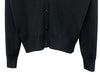 AMI Schwarze Logo Strickjacke 54691838 [P]