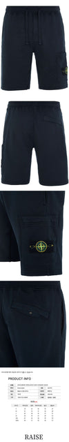 STONE ISLAND Wappen Trainingsshorts Navy 101564651 A0020 54756019 [P]