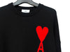AMI Black Logo Knit for Men 54830368 [P]