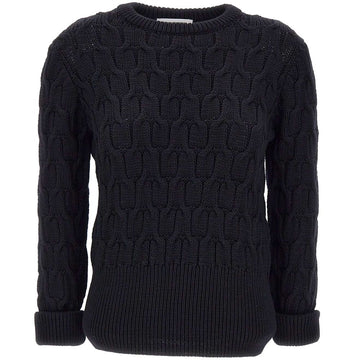 Thom Browne Cross-Over Crewneck Pullover Knit FKA428A Y1024 415 54842085