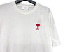 AMI Weißes Big Logo Rundhals T-Shirt UTS004 726 175 54847204 [P]