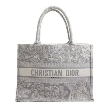 DIOR グレー ミディアム ブックトートバッグ 55071266