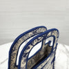 Dior Mini Book Tote Toads Blue S5475ZTDT 10070 16907990 [P]