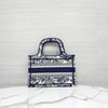 Dior Mini Book Tote Toads Blue S5475ZTDT 10070 16907990 [P]