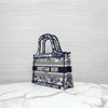 Dior Mini Book Tote Toads Blue S5475ZTDT 10070 16907990 [P]