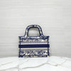 Dior Mini Book Tote Toads Blue S5475ZTDT 10070 16907990 [P]