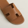 HERMES Izmir Sandalen Camel Outstitch 55143807 [P]