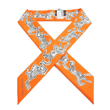 Hermes Chevaux en Liberté Twilly Scarf 55148669