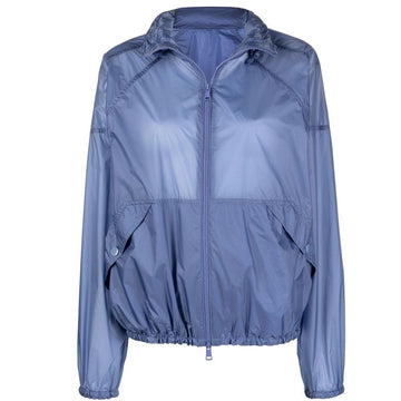 MONCLER TUPETI Logo Jacke Himmelblau Lila 1A001 03 595YT 70D 55204033