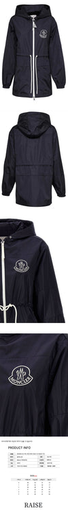Moncler VEIRADE Logo Hooded Jacket Navy 1A001 23 539ZD 778 55204021 [P]