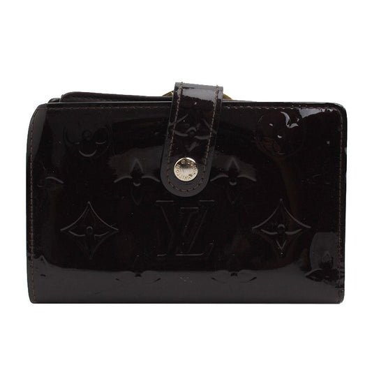 LOUIS VUITTON Monogram Tiefbraun Vernis Geldbörse 2089 55391580