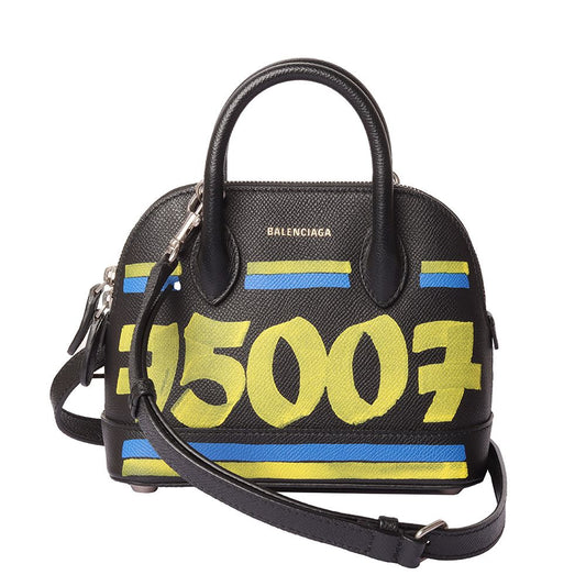 BALENCIAGA 550646 グラフィティ ビルトップ ハンドル クロスバッグ xxs/30765 55471025