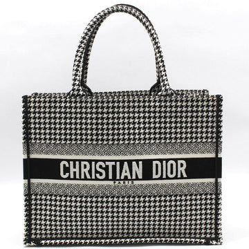 Dior M1296ZZAE Houndstooth Book Tote 36 Medium Tote Bag 55488514