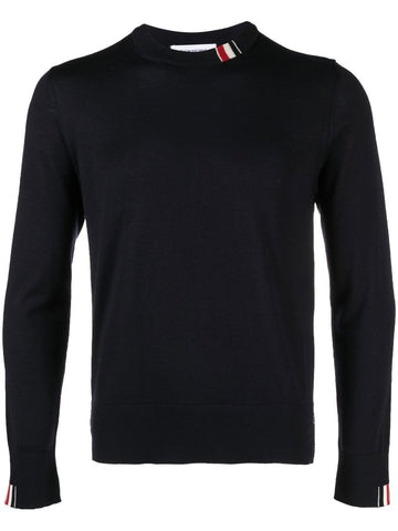 Thom Browne Three-Stripe Stitch Wool Knit / Navy (MKA474A Y1014 415) 55599457
