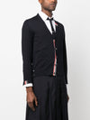 THOM BROWNE Dreistreifen Stitched Wollcardigan Navy MKC489A Y1014 415 55632343 [P]