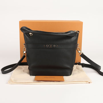 LOUIS VUITTON M57934 PMサイズ ブラック レザー クルーザー トート 兼 ショルダーバッグ 55639187