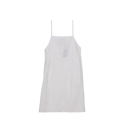 PRADA P331L 42サイズ ホワイト コットン混紡 スリーブレス ドレス 55420034