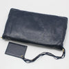 BALENCIAGA Giant Envelope Clutch Crossbody 327079 Navy mit goldfarbenen Beschlägen 56113786 [P]