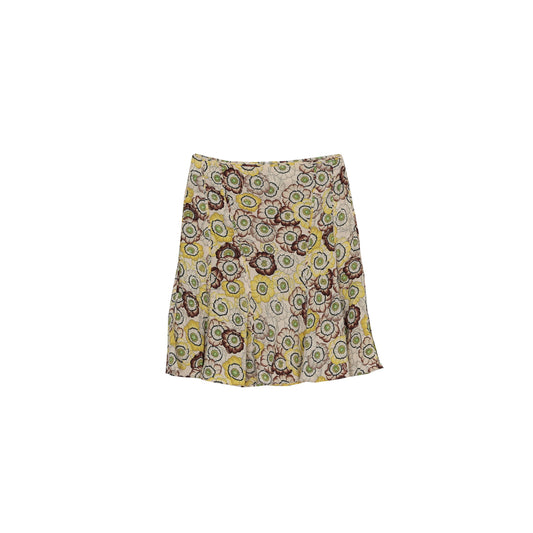 GUCCI 40サイズ フラワーパターン Aラインスカート 66947495