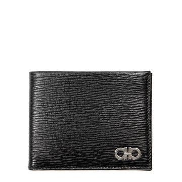 SALVATORE FERRAGAMO [] (A_66 A063 NERO 0685956) 男性用二つ折り財布 56208154