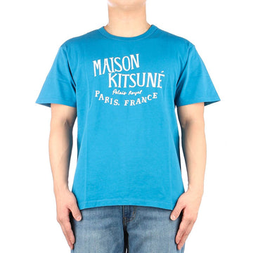 Maison Kitsune (LM00113KJ0008 SAPPHIRE) Men's Paleroial Short Sleeve T-Shirt 56209304